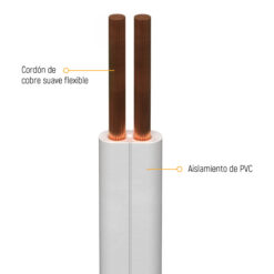Cable SPT 2×20 flexible 300V 60°C